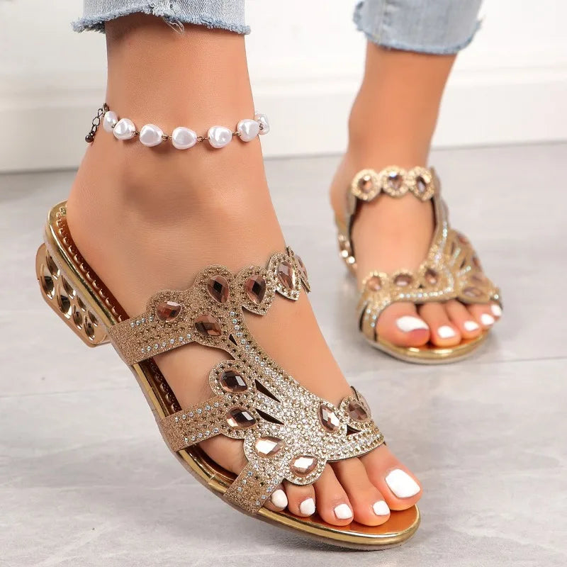 Elegant Sandals for Women with Glamorous Embellished Design | Comfortable Wedding Shoes for Every Occasion 2