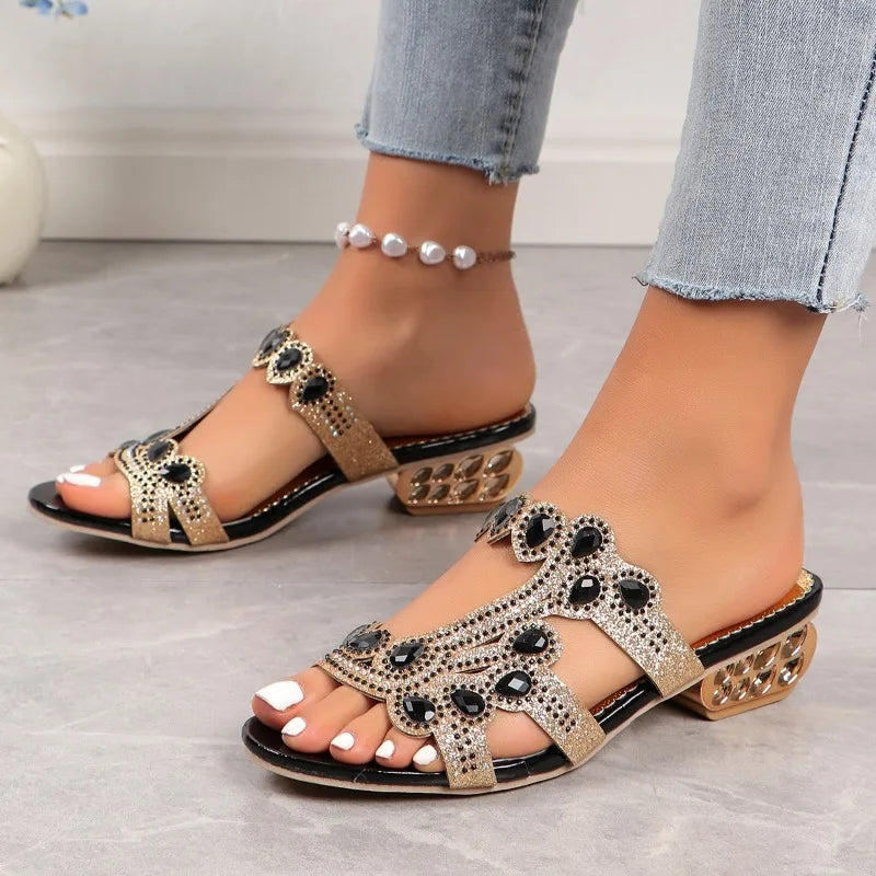Elegant Sandals for Women with Glamorous Embellished Design | Comfortable Wedding Shoes for Every Occasion 4