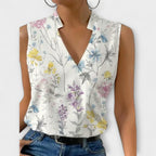 Elegant V-Neck Tank Top for Women with Breathable Fabric | Stylish Summer Essential 1