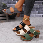 Elegant Women's Sandals | Arch Support Block Heel Design with Adjustable Straps | Comfortable Footwear for All-Day Wear 5