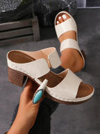 Elegant Women's Sandals | Arch Support Block Heel Design with Adjustable Straps | Comfortable Footwear for All-Day Wear 6