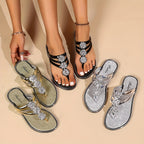 Eloira | Women's Sandals with Dazzling Crystal Accents | Comfortable Fit for All-Day Glamour 3
