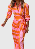 Everly Collection | Plus Size Wrap Dress with Adjustable Fit | Flattering Midi Style for Effortless Elegance 0