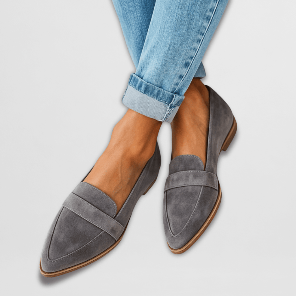 Helen Collection | Women's Loafers with Cushioned Insole | Soft Suede for All-Day Comfort 1