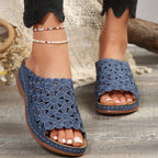 Isla Collection | Women's Sandals with Cushioned Insole | Floral Design for All-Day Comfort 5