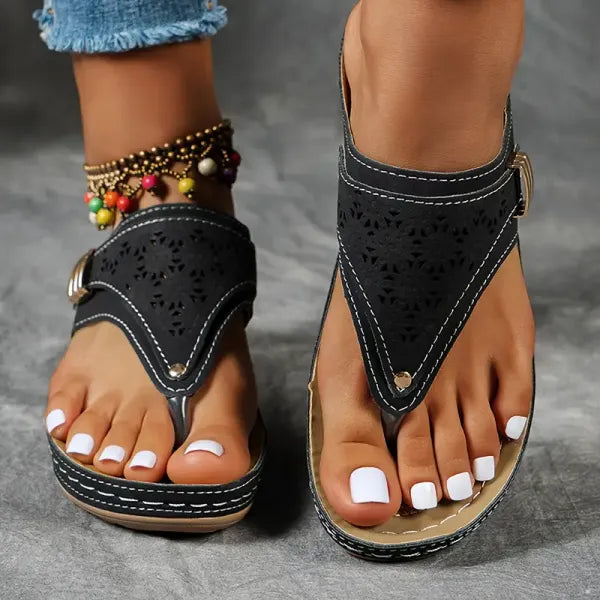 Jade Collection | Women's Sandals with Cushioned Footbed | Stylish Comfort for All-Day Wear 1