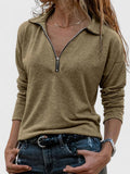 Jaynelyah | Women's Casual Top with Sporty Zipper Detail | Lightweight Design for All-Day Comfort 0