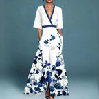 Jill Collection | Floral Maxi Dress with Flattering Fit | Elegant Long Dress for Effortless Style