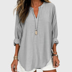 Lenara | Women's Flowy Beach Shirt with Breathable Fabric | Elegant Style for Casual Outings 4