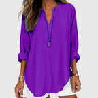 Lenara | Women's Flowy Beach Shirt with Breathable Fabric | Elegant Style for Casual Outings 5