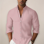 Men's Linen Shirt | Long-Sleeve Lightweight Relaxed Fit