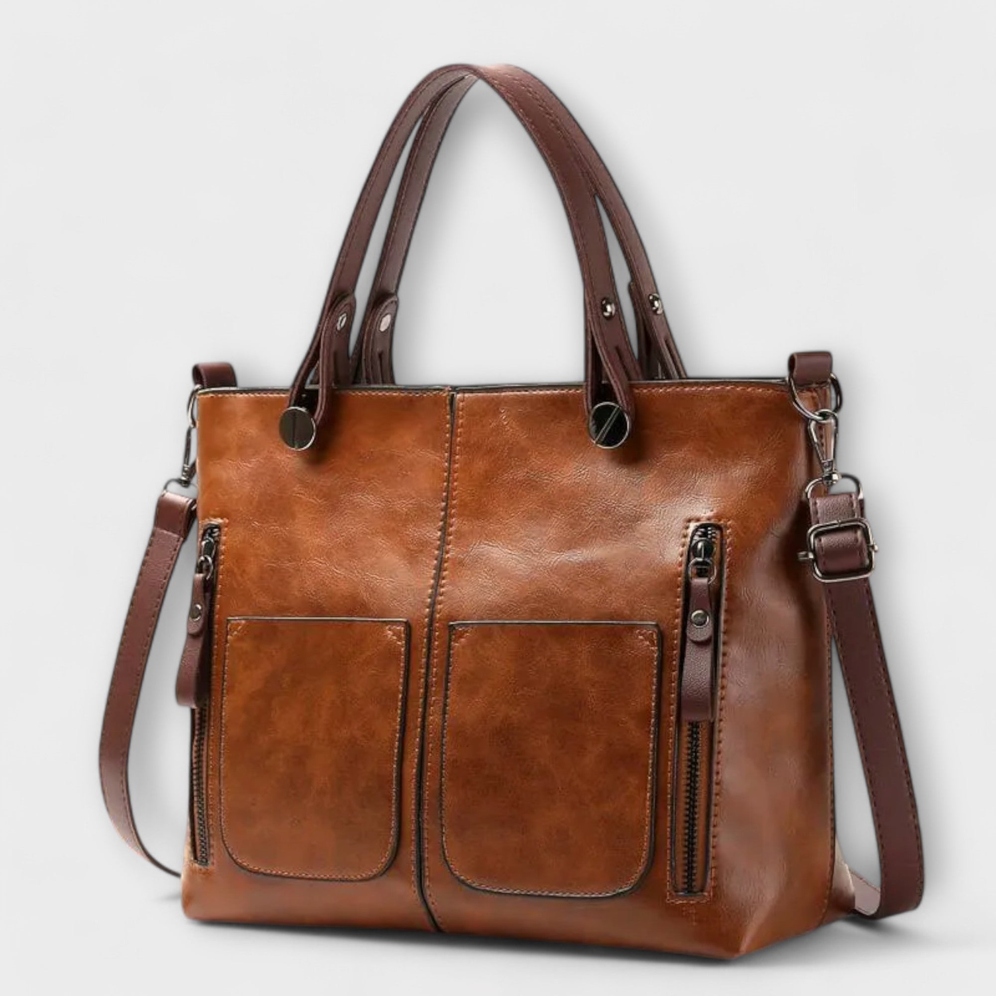 Lora Collection | Leather Tote Bag with Spacious Design | Versatile Style for Any Occasion 0