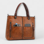 Lora Collection | Leather Tote Bag with Spacious Design | Versatile Style for Any Occasion 2