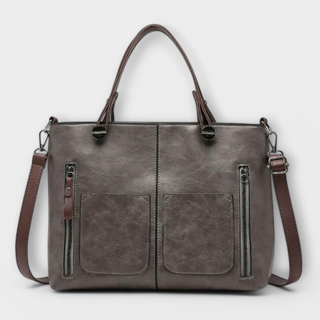 Lora Collection | Leather Tote Bag with Spacious Design | Versatile Style for Any Occasion 3