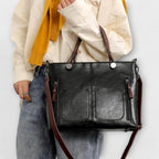 Lora Collection | Leather Tote Bag with Spacious Design | Versatile Style for Any Occasion 5