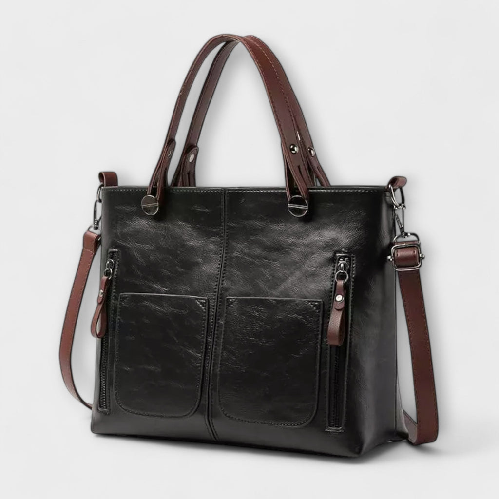 Lora Collection | Leather Tote Bag with Spacious Design | Versatile Style for Any Occasion 8