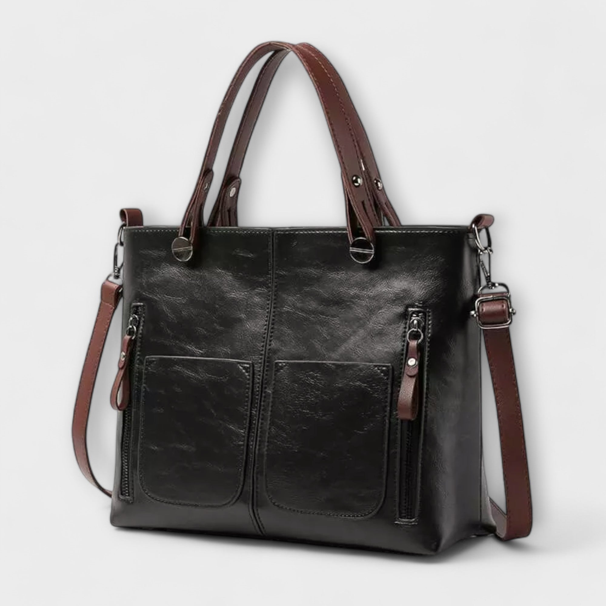 Lora Collection | Leather Tote Bag with Spacious Design | Versatile Style for Any Occasion 8