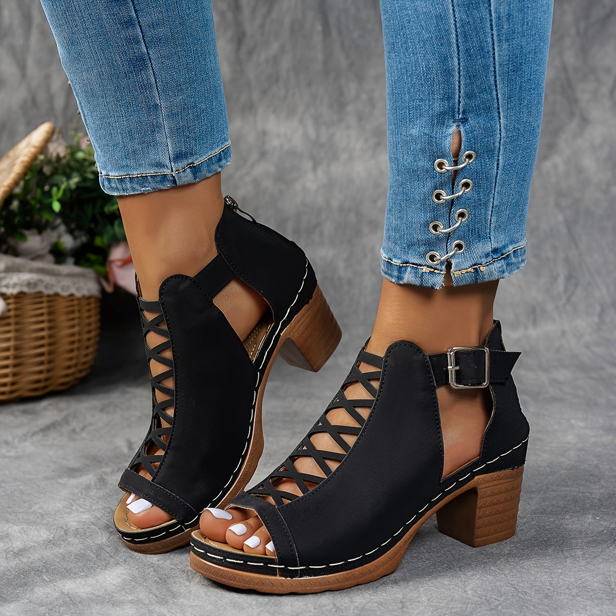 Lotus Collection | Women's Sandals with Adjustable Straps & Cushioned Footbed | Modern Comfort for All-Day Wear 0
