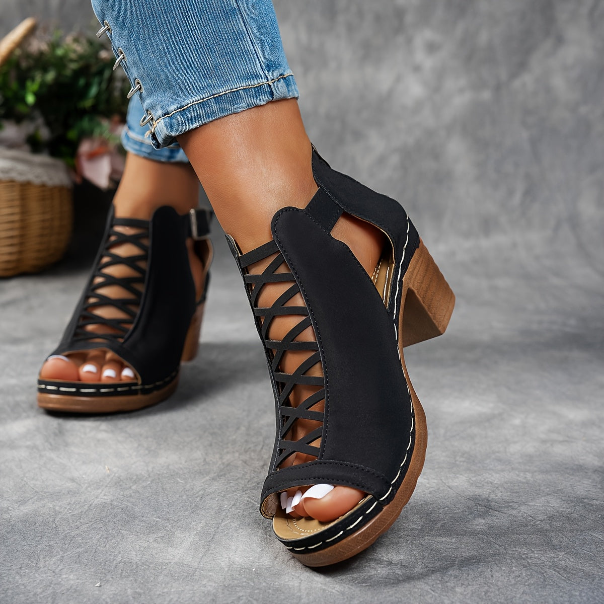 Lotus Collection | Women's Sandals with Adjustable Straps & Cushioned Footbed | Modern Comfort for All-Day Wear 2