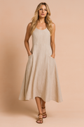 Lucy | Long Sleeve Floral Maxi Dress with Pockets for Women 0