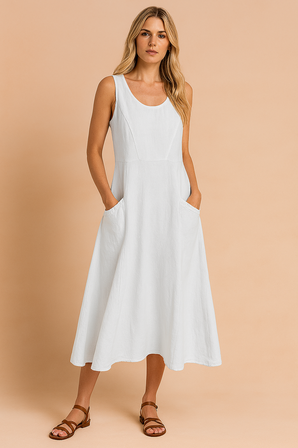 Lucy | Long Sleeve Floral Maxi Dress with Pockets for Women 2