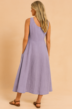 Lucy | Long Sleeve Floral Maxi Dress with Pockets for Women 5