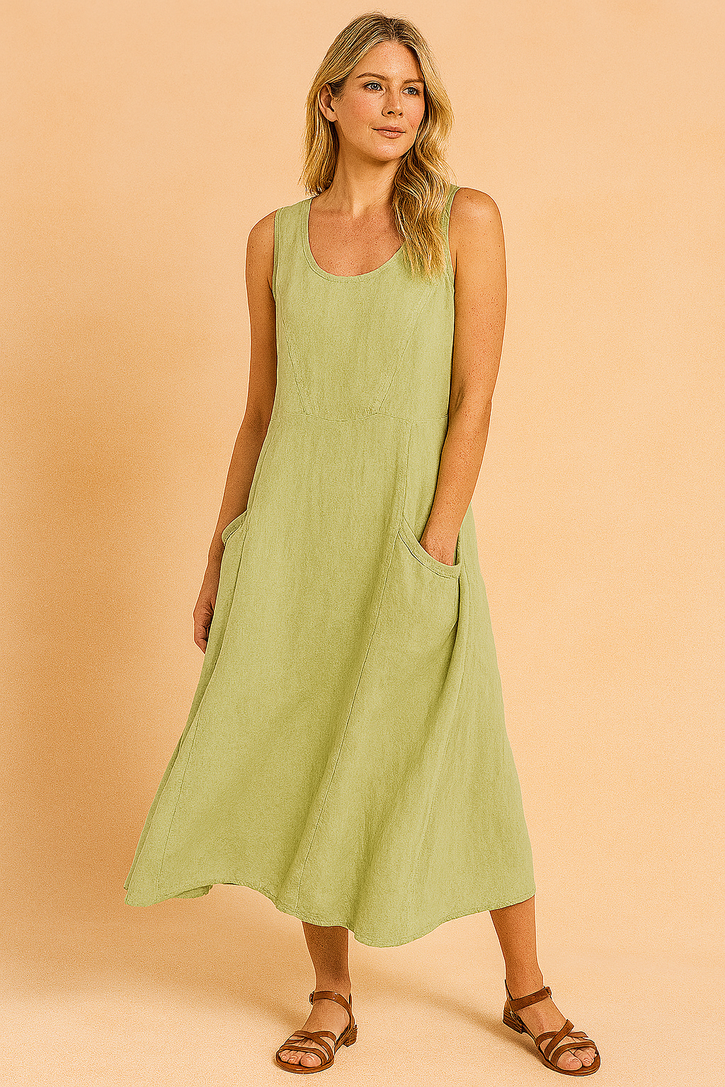 Lucy | Long Sleeve Floral Maxi Dress with Pockets for Women 6