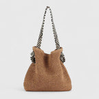 Lyra Collection | Handbag Tote Bag with Handwoven Design & Statement Straps | Versatile Accessory for Stylish Outings 0