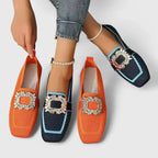 Maylora | Women's Black Loafers with Cushioned Footbed | Elegant Design for All-Day Comfort 2