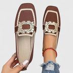 Maylora | Women's Black Loafers with Cushioned Footbed | Elegant Design for All-Day Comfort 5