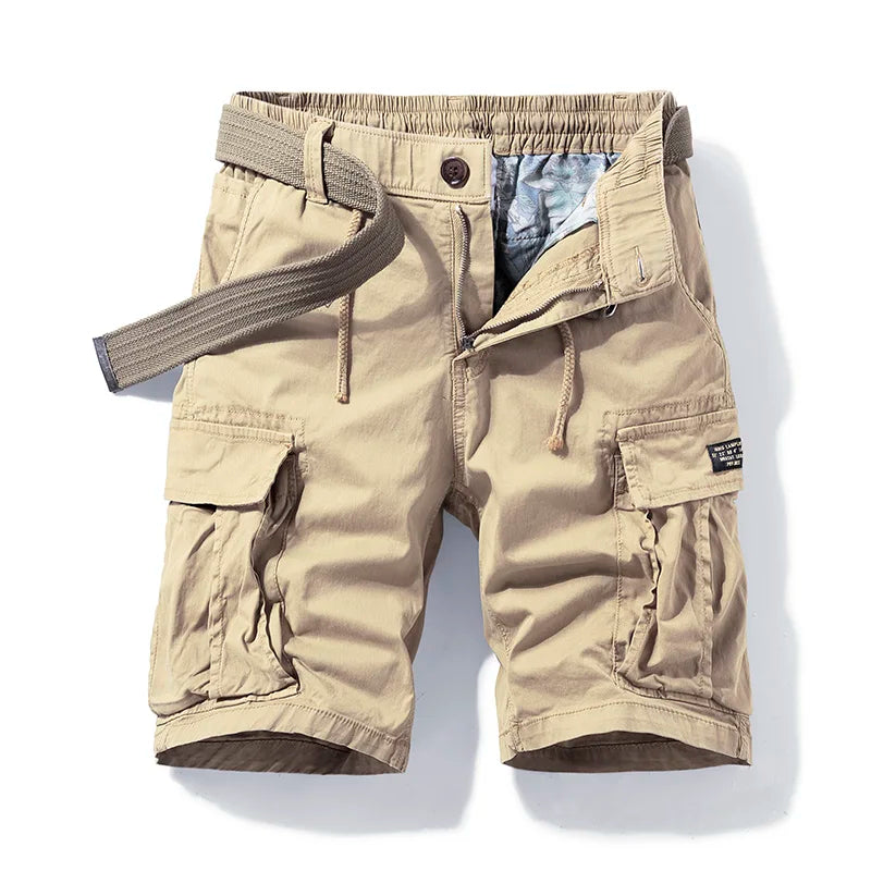 Men's Cargo Shorts | Braided Drawstring, Multi-Pocket