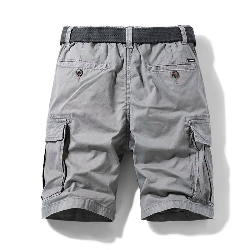 Men's Cargo Shorts | Braided Drawstring, Multi-Pocket