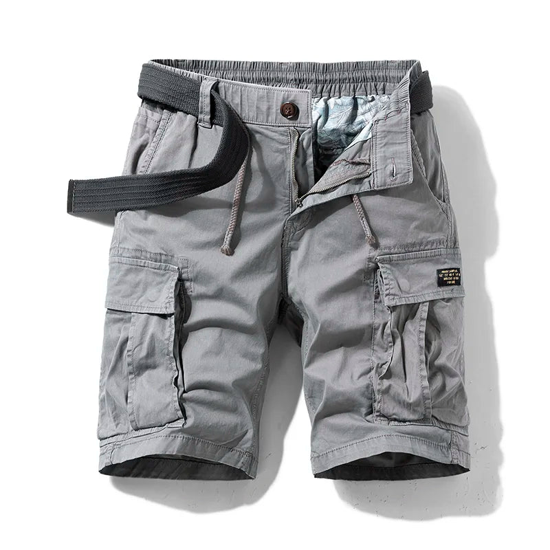 Men's Cargo Shorts | Braided Drawstring, Multi-Pocket