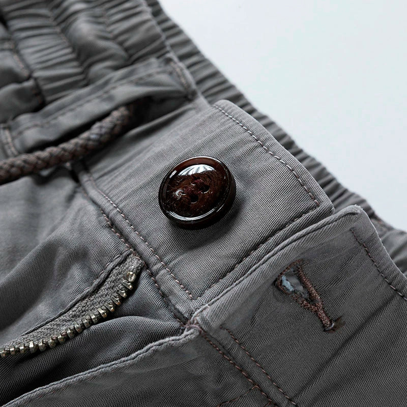Men's Cargo Shorts | Braided Drawstring, Multi-Pocket