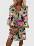 Mia | Elegant Floral Summer Dress for Wedding Guests 0