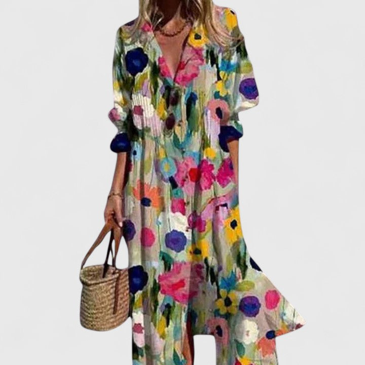 Mia | Vibrant Boho Summer Dress for Effortless Style 2