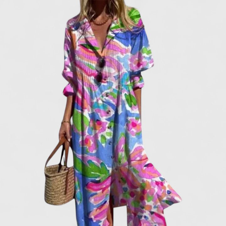 Mia | Vibrant Boho Summer Dress for Effortless Style 4