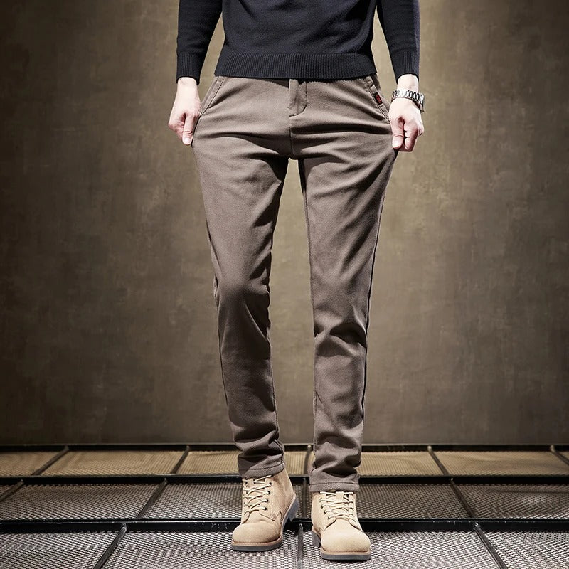 Men's Slim-Fit Pants | Breathable All-Day Comfort