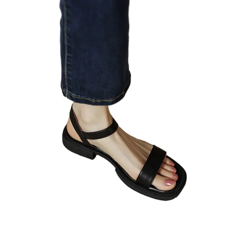 Molly™ | Women's Sandals with Adjustable Ankle Strap | Vegan Leather for All-Day Comfort 4