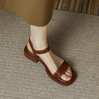 Molly™ | Women's Sandals with Adjustable Ankle Strap | Vegan Leather for All-Day Comfort 5
