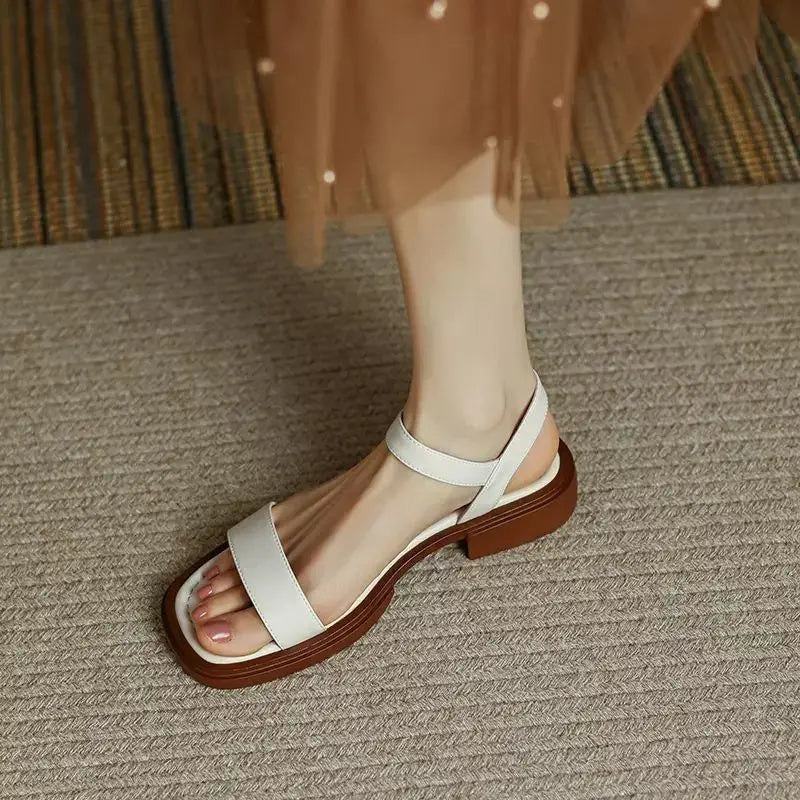 Molly™ | Women's Sandals with Adjustable Ankle Strap | Vegan Leather for All-Day Comfort 6