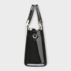 Olivia Collection | Handbag with Glossy Crocodile Pattern & Spacious Interior | Elegant Accessory for Modern Women 2