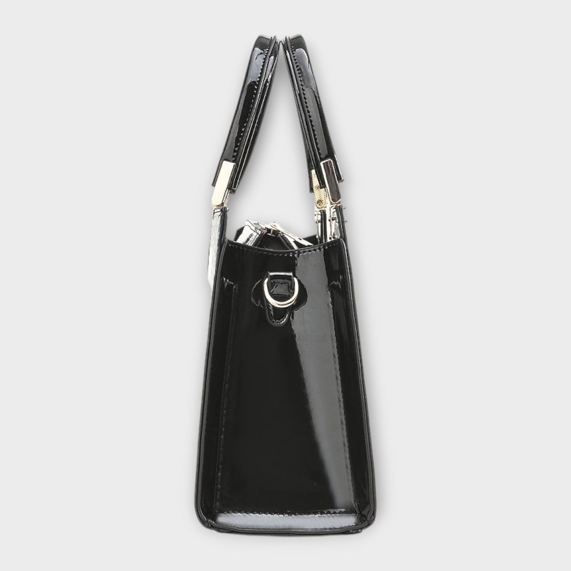 Olivia Collection | Handbag with Glossy Crocodile Pattern & Spacious Interior | Elegant Accessory for Modern Women 2