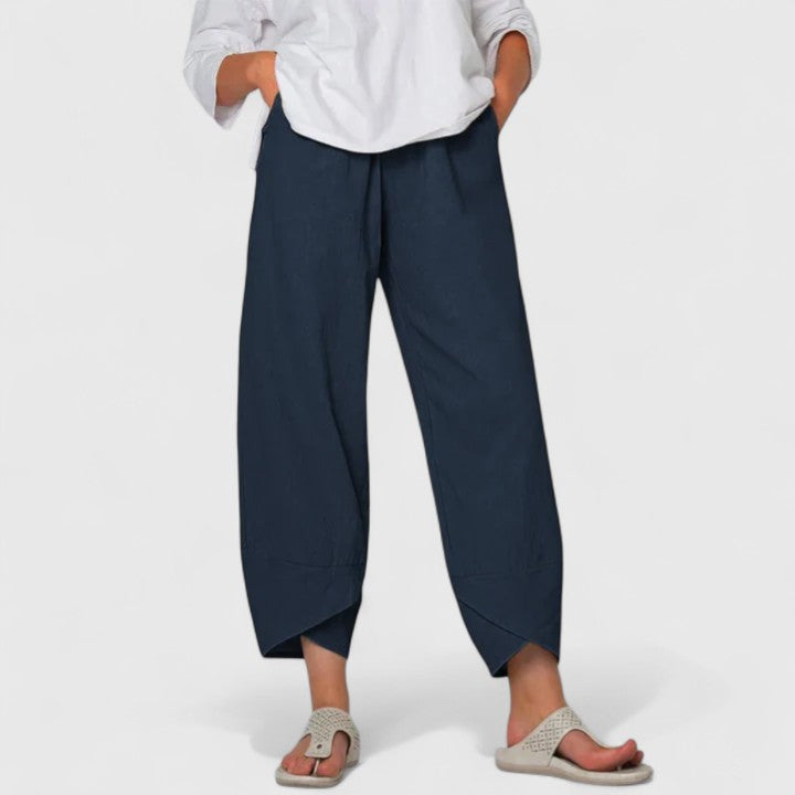 Prism Collection | Elegant Wide Leg Pants with Vintage Prints | Comfortable Fit for Effortless Style 0