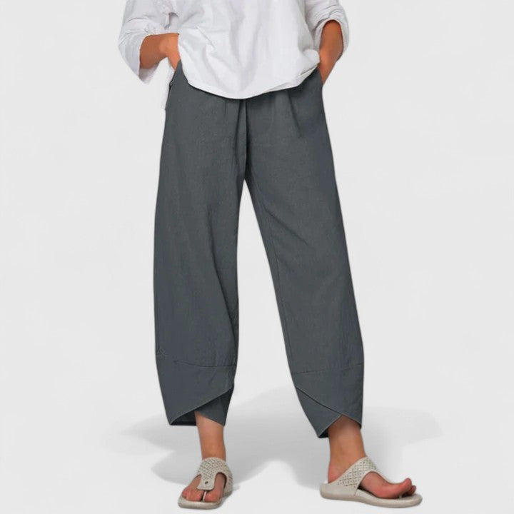 Prism Collection | Elegant Wide Leg Pants with Vintage Prints | Comfortable Fit for Effortless Style 1