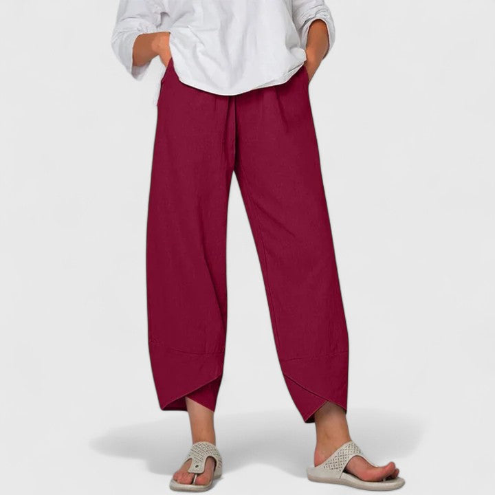 Prism Collection | Elegant Wide Leg Pants with Vintage Prints | Comfortable Fit for Effortless Style 2