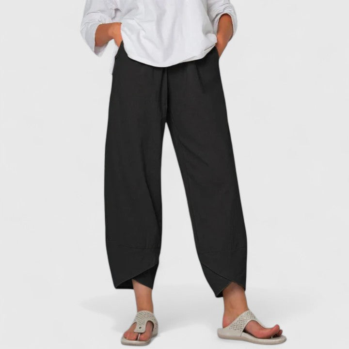 Prism Collection | Elegant Wide Leg Pants with Vintage Prints | Comfortable Fit for Effortless Style 7