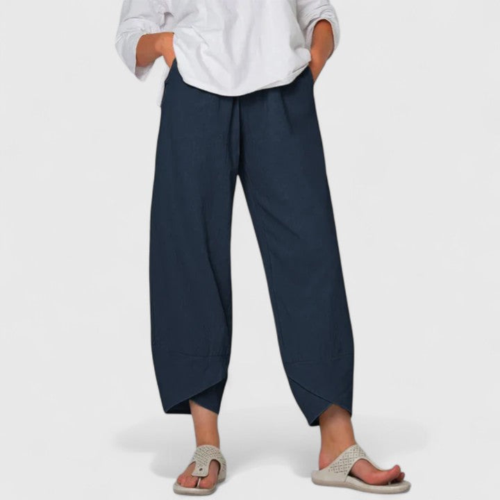 Prism Collection | Elegant Wide Leg Pants with Vintage Prints | Comfortable Fit for Effortless Style 8