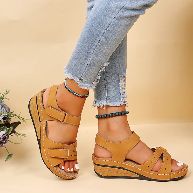 Rae | Women's Platform Sandals with Cushioned Footbed & Adjustable Strap | Elegant Comfort for All-Day Wear 9
