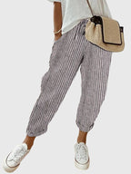 Reina | Women's Pants with High Waist & Pockets | Elegant Style for All-Day Comfort 4
